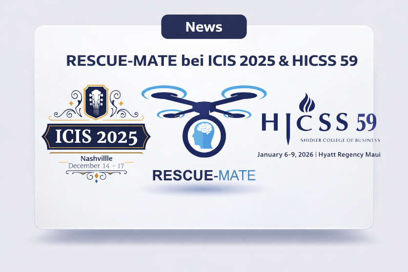 Internationale Sichtbarkeit für RESCUE-MATE: ICIS- und HICSS-Publikationen