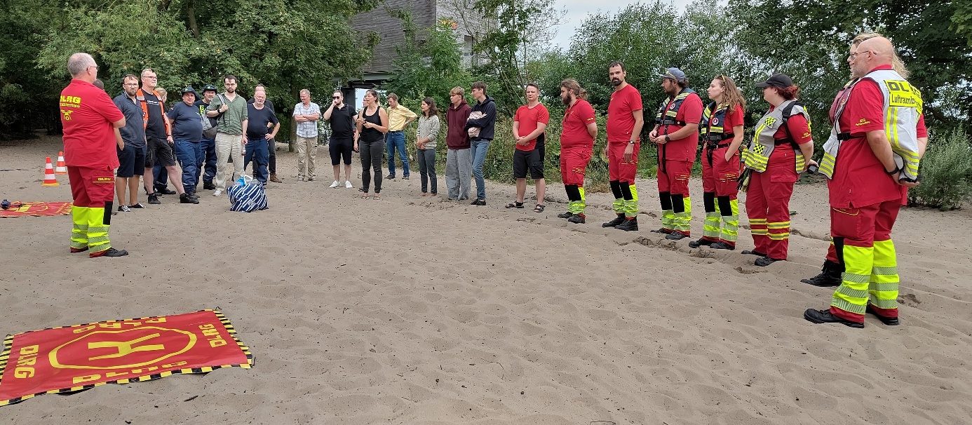 Erfolgreicher Testeinsatz von Drohnen und KI an der Elbe